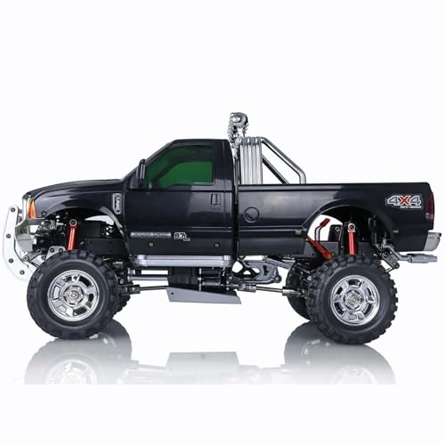 TOUCAN RC HOBBY US in Stock Hengguan 1/10 RC Hg Pickup Truck P410 4Wd Rally Racing Crawler Car 2.4G Radio Motor ES - color: Black