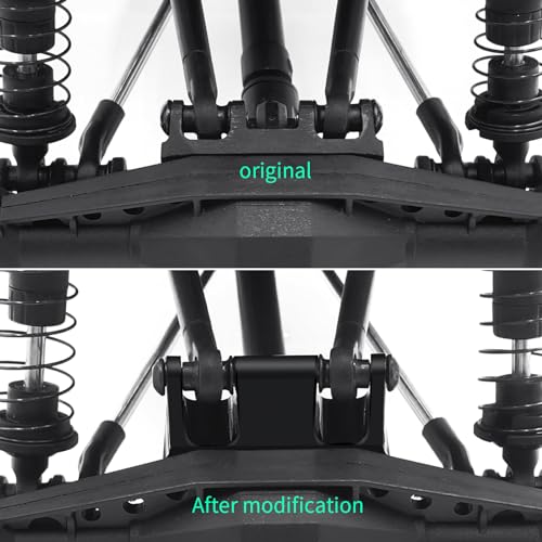 RCHUBAM RC Link Riser Mount for 1/18 Axial UTB18 Capra Upgrade Parts | Aluminum Upper Link Riser,RC Crawler Suspension Upgrade Accessories