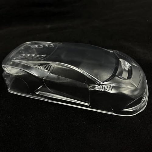 1/28 RC Clear Body Shell – Transparent PC Car Cover for 98mm Wheelbase Hobby Truck – DIY Upgrade Frame