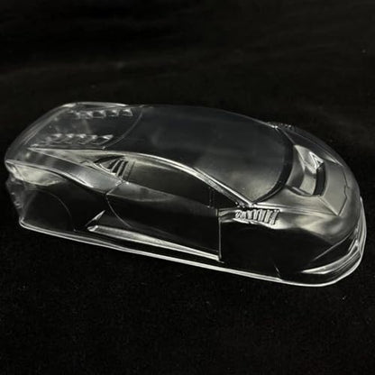 1/28 RC Clear Body Shell – Transparent PC Car Cover for 98mm Wheelbase Hobby Truck – DIY Upgrade Frame