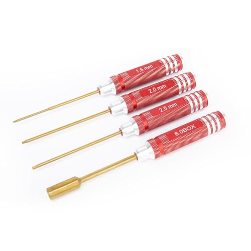 9pcs RC FPV Tools Kits Hex Screwdriver Set 1.5/2.0/2.5/8mm Drone