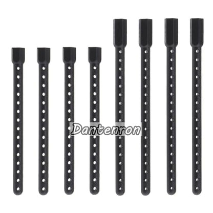 8PCS 1/10 RC Car Shell Holder Column Mounts 70mm 83mm Plastic Body Post Compatible with HSP 94122 94123 94102 94103 Redcat Racing Lightning EP Drift STK EPX PRO Upgrade Parts