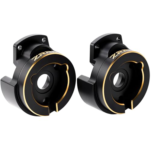 204g Brass Front RC Portal Cover Weights for VP F10 Portal Axle Vanquish VRD & VS4-10 Phoenix LCG 1/10 RC Crawler, CNC Machined Brass Front Portal Knuckle Caps Lower COG Upgrade - style: 204g Front Portal Cover for F10 Portal Axle