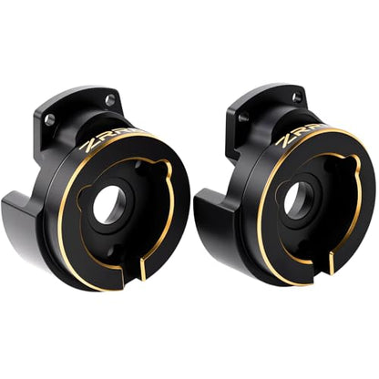 204g Brass Front RC Portal Cover Weights for VP F10 Portal Axle Vanquish VRD & VS4-10 Phoenix LCG 1/10 RC Crawler, CNC Machined Brass Front Portal Knuckle Caps Lower COG Upgrade - style: 204g Front Portal Cover for F10 Portal Axle