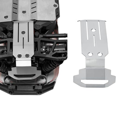 Stainless Steel Chassis Guard Skid Plate for Traxxas 1/16 Mini Maxx Monster Truck 107154-1 Upgraded Parts Protective Plate
