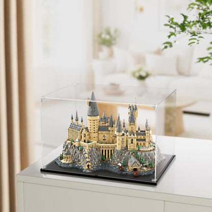 Clear Acrylic Display Case, Self-Assemble Showcase(16x12x10inch) | for Collectibles, Action Figures, Dolls- Alternative Glass Box for Commemorative Gifts - size: 16×12×10inch，40×30×25cm