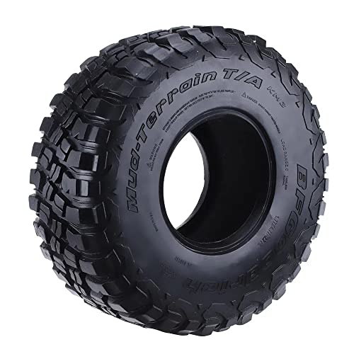 4PCS 120MM 2.2" Rubber Rocks Tyres/Wheel Tires for 1:10 RC Rock Crawler Axial SCX10 90047 D90 D110 TF2 Traxxas TRX-4