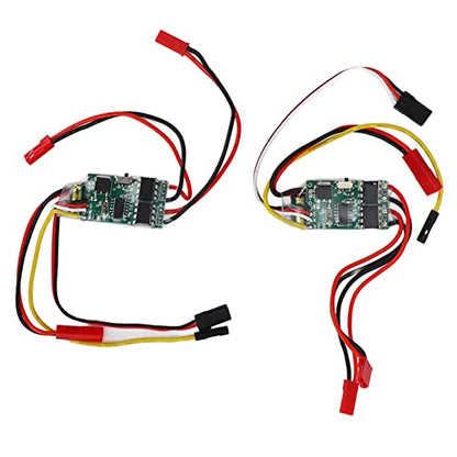 2pcs Brushed ESC Dual Way Bidirectional Speed Controller fit for RC Model Boat 130 180 Motor Electronic Speed Control