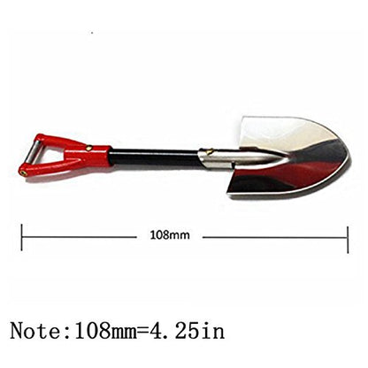 Share Goo Metal Shovel Tools Simulation Decorative Accessories Decorations Compatible with Tamiya CC01 Axial SCX10 Traxxas RC4WD D90 D110 1/10 RC Crawler Truck Car