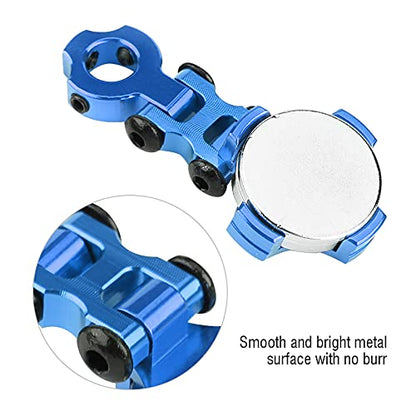 plplaaoo 2Pcs Aluminum Alloy Magnetic Stealth Invisible Body Post Mounts, Model Vehicle Accessories Metal Magnetic Stealth Body Post Mount for 1/10 RC Car Crawler(Blue), Magnetic Stealth invisibl - color: Blue