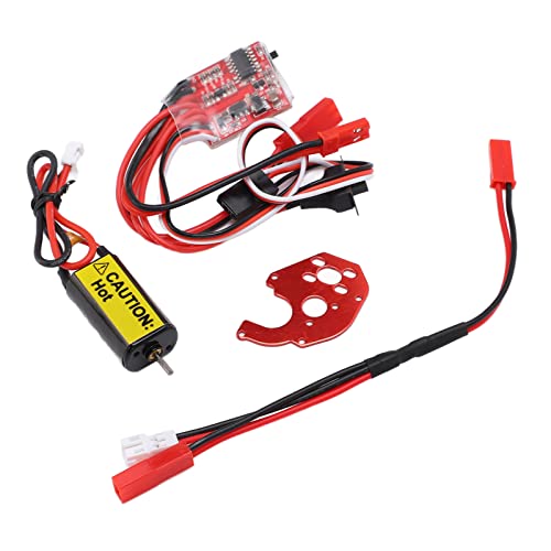 050 66T Brushed Motor and 30A ESC Combo for Axial SCX24 AXI90081 AXI00002 /24 Scale RC Crawler Upgrades