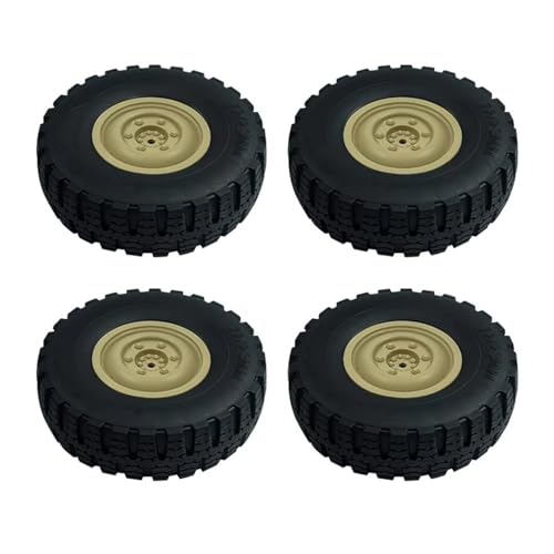 RC Car Assortment for LDRC LD-P06 for Unimog 1/12 RC Truck Car Spare Parts Upgrade Accessories 4Pcs Wheel Tire Tyre