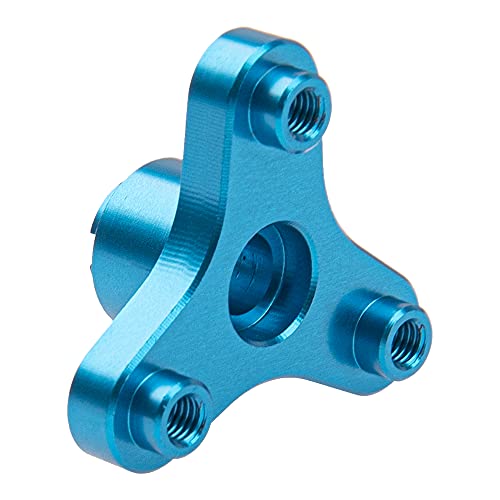 Aluminum Alloy Slipper Clutch Eliminator Compatible with Traxxas Stampede Slash Bandit Rustler VXL XL5 2WD 1/10 RC Car (Blue) - color: Blue