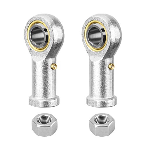 PHSB10 Rod End Bearing 5/8 Inch Bore and 5/8-18 Right Hand Thread, Self-Lubricating Female Heim Joint Rod Ends,Includes Jam Nuts 2pcs - size: 5/8, style: Right Hand