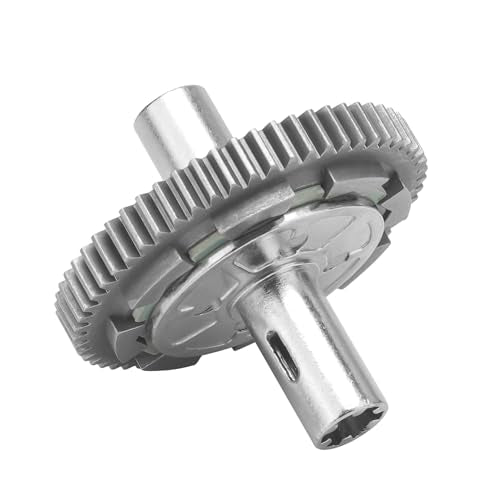 daitoku 57T Metal Steel Slipper Clutch Spur Gear Upgrade Replace Part for Arrma Granite Senton 3s Vorteks 1/10 Kraton 4s Outcast 4s 1/8 Typhon 3s Big Rock 3s RC Car