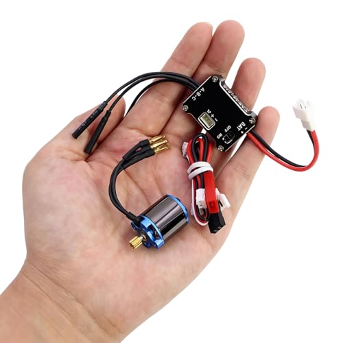 for SCX30 25A ESC 1212 5000KV Outer Rotor Brushless Motor Combo 11T for Axial SCX30 TRX4M FCX18 SCX24 1/18 1/24 1/30 RC Crawler Accessory