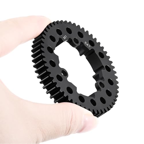 Steel 54T Main Spur Gear M1 for Tra-xxas X-MAXX XRT E-REVO 2.0 New | MAXX XO-1 6S 8S Maxx 4S 1/5 1/6 1/7 1/10 RC Car Upgrade - size: 54T