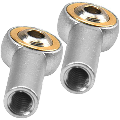12Pack Vgoohobby Aluminum M4 Link Rod Tie Rod End Ball Head Joint Holder CW 26mm Compatible with Axial Redcat HPI Traxxas HSP 1/10 RC Car Truck Buggy Crawler (Silver) - color: Silver