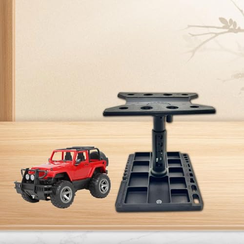 Colaxi RC Car Work Stand Maintenance Stand Rotatable Display Rack Repair Workstation for 1/10, 1/12, 1/16, 1/18, 1/24 Scale Crawler