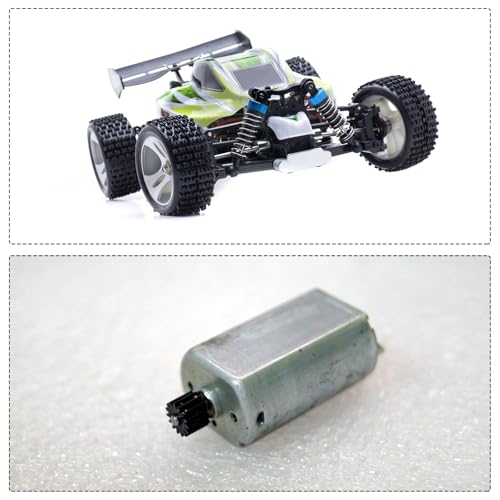 MECCANIXITY 2 Pcs RC 32P Hardened Pinion Gear 5mm Shaft, 29T Motor Gears Carbon Steel for 1/10 RC Model Car Boat Drone - style: 29T