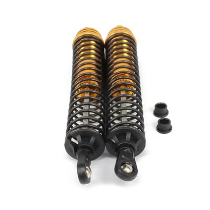RC Car Shock Absorber Compatible With Hsp For Hpi For Losi For Axial 1/8 Rc Car For Buggy Truck Parts Oil Adjustable 140mm Aluminum Shock Absorber Damper(Yellow) - size: Yellow