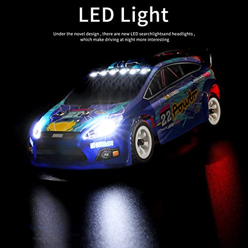 Goolsky WLtoys 284010 RC Drift Car, 1:28 Scale 2.4GHz Remote Control Car, 4WD 30KM/H High Speed RC Racing Cars with Metal Chassis for Adults