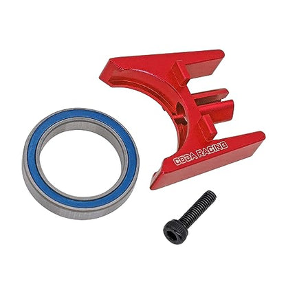 Alloy Center Driveshaft High Speed Support Set for 1/8 1/10 ARRMA 3S 4S Mega550 BLX Upgrade Parts - color: Red