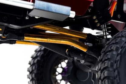 10PCS Brass High Clearance Chassis Links and Steering Links Set for Redcat Ascent18 1/18 RC Rock Crawler Upgrades