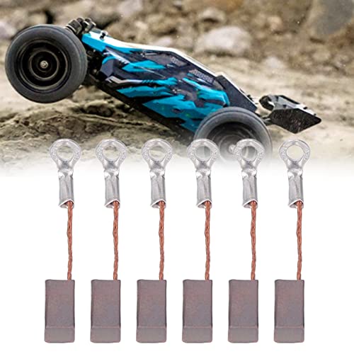 6pcs RC Carbon Motor Brush Climbing Car Brush Motor 35mm Replacement Part for 540 550