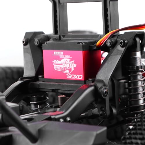 40KG Waterproof 180° Digital Servo with Metal Gears for TRX4 SCX10 | 40KG high torque digital servo with waterproof housing, metal gears and 180° travel for precise steering performance