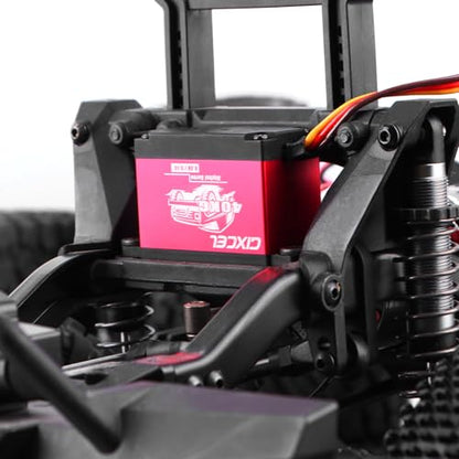 40KG Waterproof 180° Digital Servo with Metal Gears for TRX4 SCX10 | 40KG high torque digital servo with waterproof housing, metal gears and 180° travel for precise steering performance