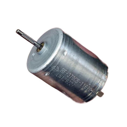Mini 370 Motor DC 12V-24V 6000RPM 24mm Precious Metal Brush Splined Shaft for Toy Car Door Window Actuator Engine