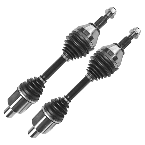 Detroit Axle - 2pc Front CV Axle Shaft for 2012-2022 Ram 1500 | 2019-2020 1500 Classic, Replacement CV Axle Shafts Assembly 2013 2014 2015 2016 2017 2018 - size: D-0243x2/Pair