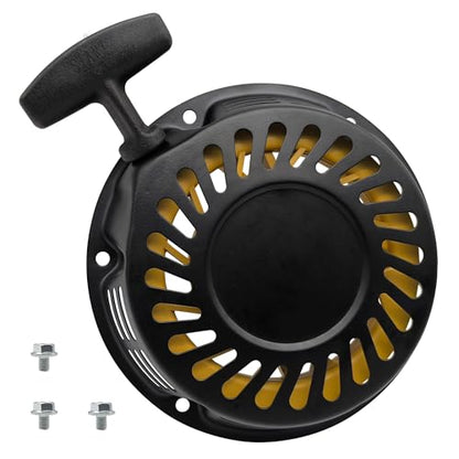 Strongthium 60363 Non Hemi Pull Start Recoil Starter Assembly | for Predator Rato 212cc 196cc 6.5HP 7HP Go Kart Mini Bike Generators - size: Non Hemi