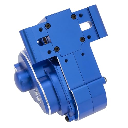 MEUS RACING Transmission Case Gearbox Housing for 272 272R Traxxas VXL 2WD Slash Bandit Rustler Stampede Drag Slash C10 Mustang 5.0 F-150 Raptor (Blue) - color: Blue