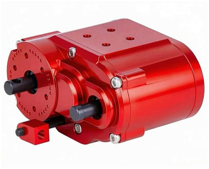 Full Metal 2 Speeds Transfer Case Gearbox Transmission Box Upgrade for Axial SCX10 RC4WD D90 1/10 RC Crawler
