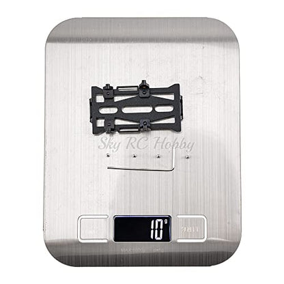 Metal Aluminum Battery Tray Holder Bracket Upgrade Parts for 1:24 Axial SCX24 1/24 RC Crawler Car Accessories