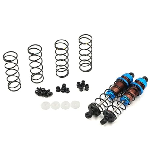Yeah Racing BBG-0080BU Alum Big Bore Go 80mm Damper Set (2) Blue : 1/10 Buggy