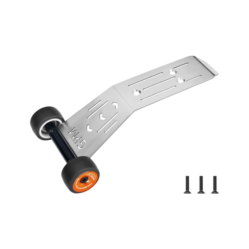 GPM Stainless Steel Bearing Wheelie Bar for Mini Xrt Vxl 3S-108076-1 (Orange) - color: Orange