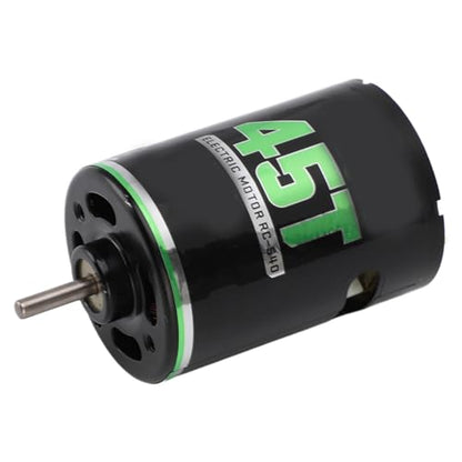 20T Brushed Motor 540 with Blue Heatsink | Replacement for 1/10 RC Off Road Truck, Climbing Buggy, Racing Car (45T) - size: 45T