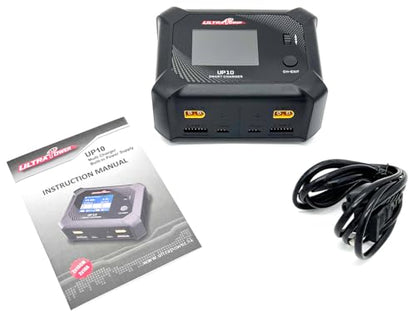 ULTRA POWER UP10 - Smart AC/DC LiPo/Life/NiMh, Battery Charger, 100W/200W, 2Ch