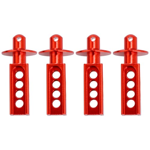 4Pcs Aluminum RC Body Post Mounts Compatible with Traxxas Mini E-Revo Mini Slash 1/16 RC Car