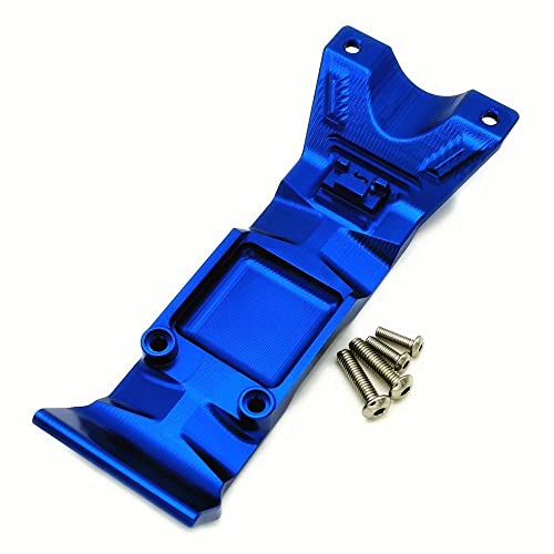 Aluminum Rear Skid Plate Blue for Traxxas 1/10 E REVO VXL 2.0 8637