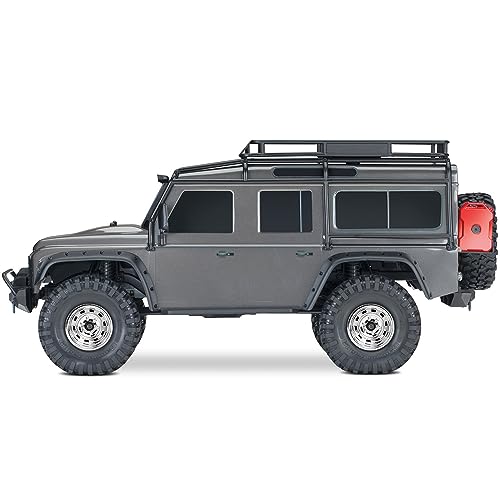 GLOBACT 1.9 Beadlock Wheel for 1/10 TRX4 TRX6 SCX10 I II III Pro Redcat, SR | 1/10 RC Wheel Hub, 1/10 RC Crawler Car Upgrade Accessories - color: Silver
