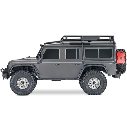 GLOBACT 1.9 Beadlock Wheel for 1/10 TRX4 TRX6 SCX10 I II III Pro Redcat, SR | 1/10 RC Wheel Hub, 1/10 RC Crawler Car Upgrade Accessories - color: Silver