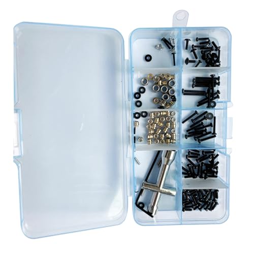 1 Box Screws Case Set Assorted Nut Gasket Tool Kit for FMS Power Wagon FCX24 1/24 RC Car Accessory Part Accessory