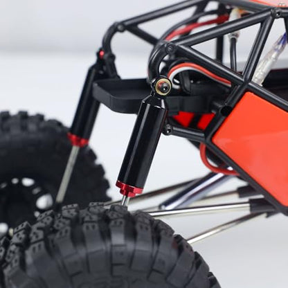US in Stock, RTR RC 1/10 8504R Off-Road Car 4 * 4 Remote Control Rock Crawler Electric Truck Top Speed 35 km/h 15KG Servo Metal Shock Absorber 2500mAh Lipo Hobby Model - color: Red