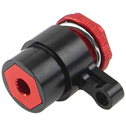 Steering Servo Saver Bellcrank Arm Compatible with Arrma 1/5 Kraton 8S BLX Outcast 8S BLX RC Car (Black) - color: Black