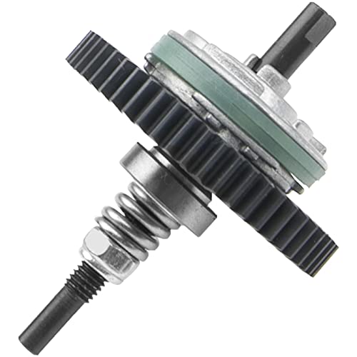 Steel 6878 Differential Gear Slipper Clutch 54T 32P Spur Gear with 15T/17T/19T Pinions Gear Sets Compatible with Traxxas Slash 4X4 / Stampede 4X4 / Rustle 4X4 1/10 RC Car