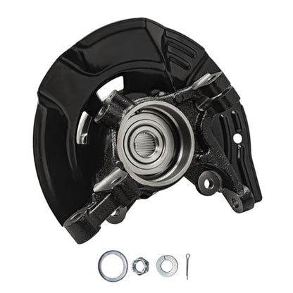 Detroit Axle - Front Left Steering Knuckle & Wheel Hub Bearing CV Axle | Replacement for 2011 Hyundai Sonata 2.4L w/Automatic Transmission - size: 2UX47835/Pair